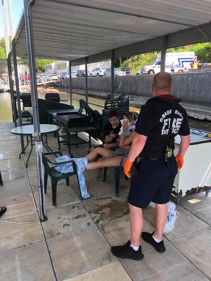 Spencer Sitting With Lauren As Emergency Personnel Respond